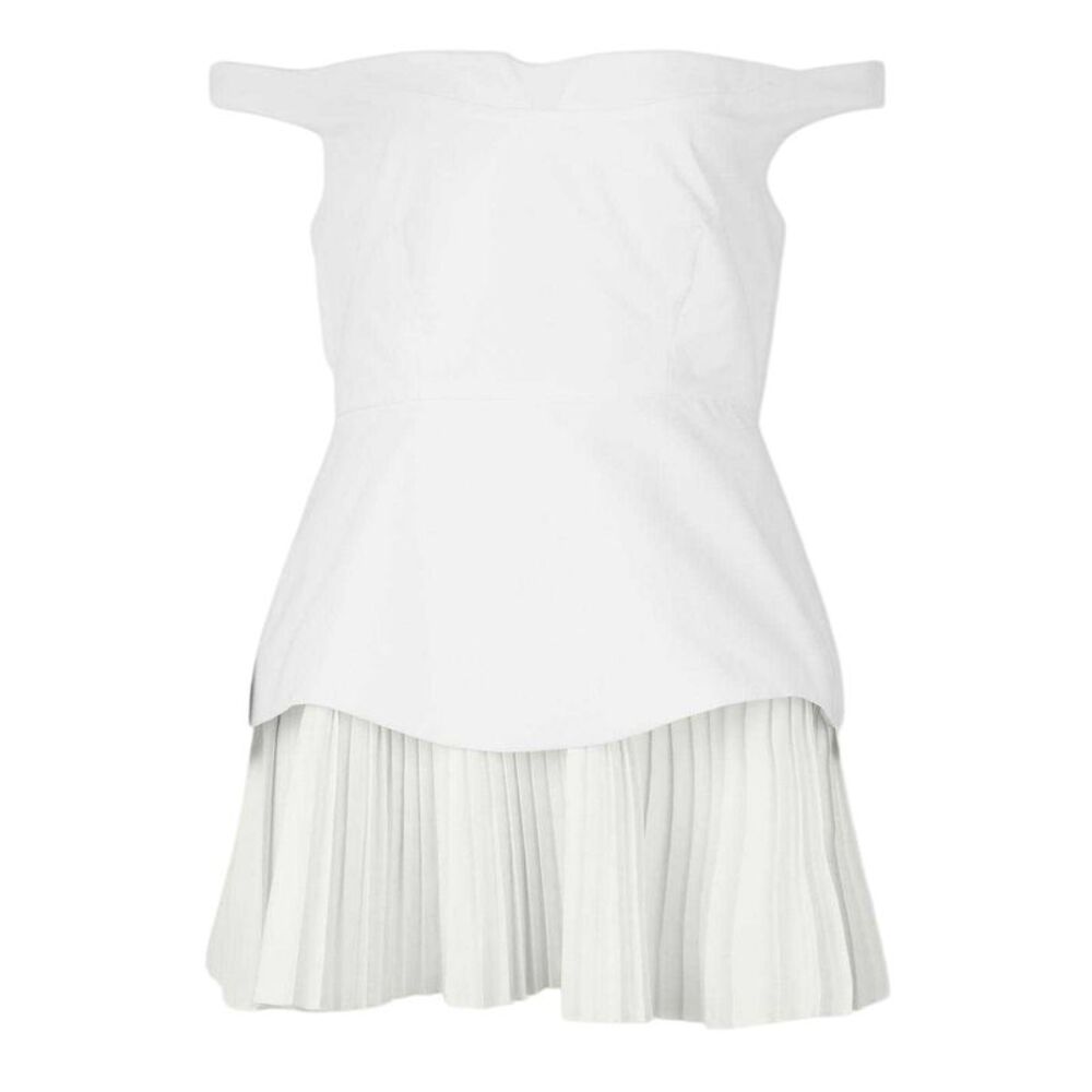 Odd Muse Womens/Ladies Exclusive No.1 Bardot Mini Dress / White